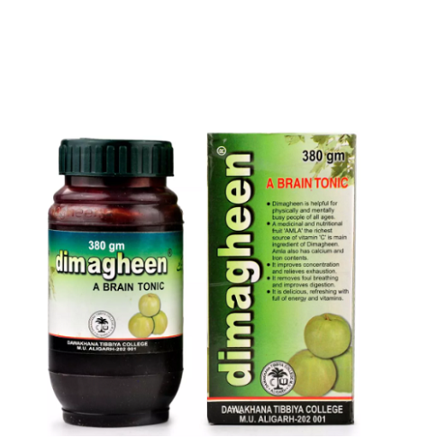 Tibbiya College Dimagheen 400g – Unani Brain Tonic for Memory, Focus & Energy - LUXURY GLOW