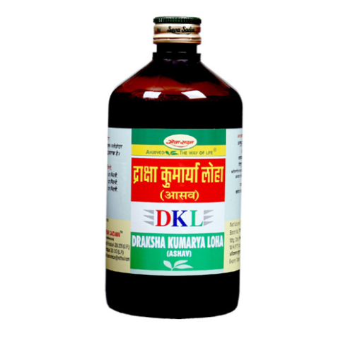 Seva Sadan Draksha Kumarya Loha (Ashav) 450ml – Iron & Digestive Support - LUXURY GLOW