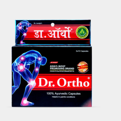 Divisa Dr. Ortho Capsules Ayurvedic Support for Joint, Bone & Mobility Wellness