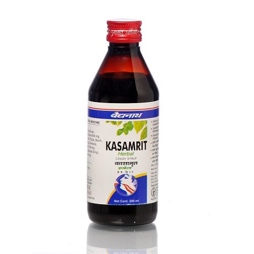 Baidyanath Kasamrit Syrup – Herbal Relief for Dry, Wet & Allergic Cough (Ayurvedic)