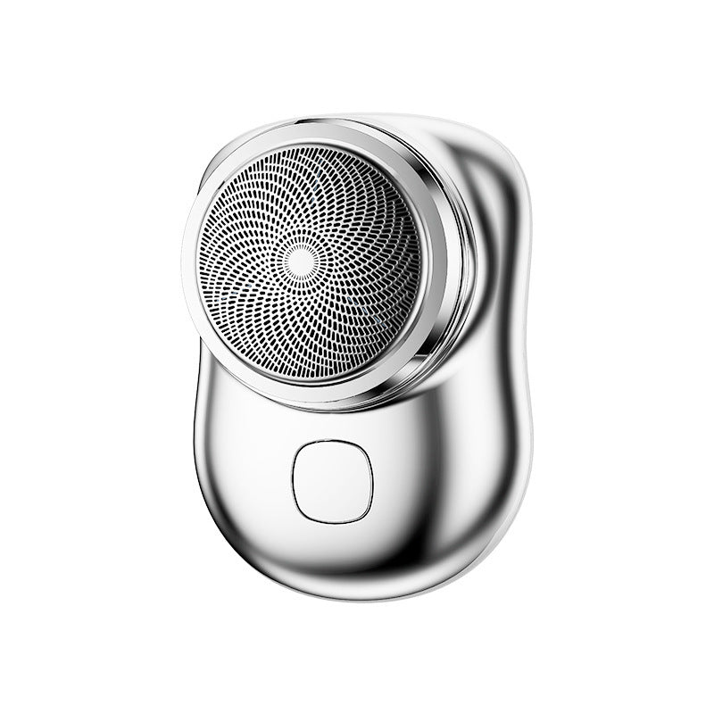 ماكينة حلاقة كهربائية صغيرة محمولة بمنفذ USB من LuxuryGlow للرجال والنساء - ماكينة حلاقة لاسلكية جافة ورطبة