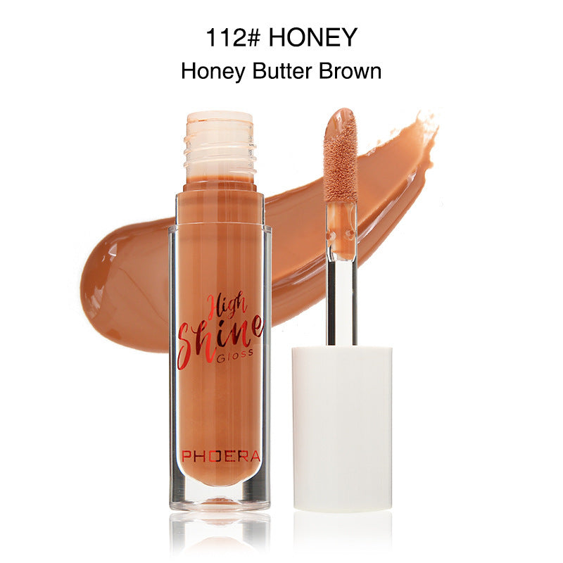 Bálsamo labial Crystal Jelly de PHOERA: brillo labial hidratante de larga duración