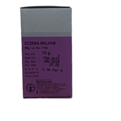 Baidyanath Eczema Malham – Ayurvedic Anti-Itch & Skin Healing Ointment