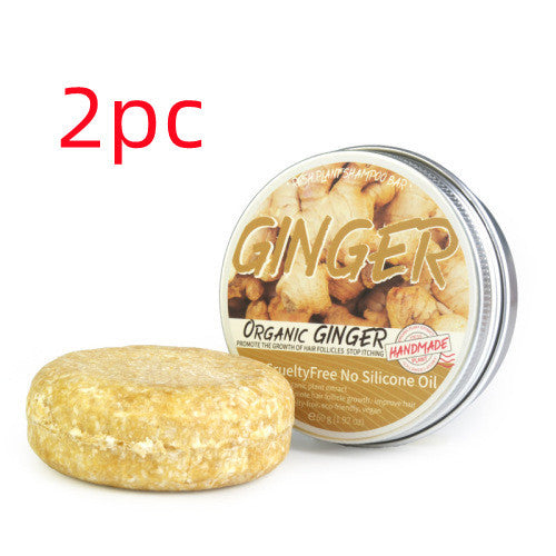 LuxuryGlow Ginger Shampoo Soap Bar – Anti-Dandruff & Hair Refreshing Treatment (60g)