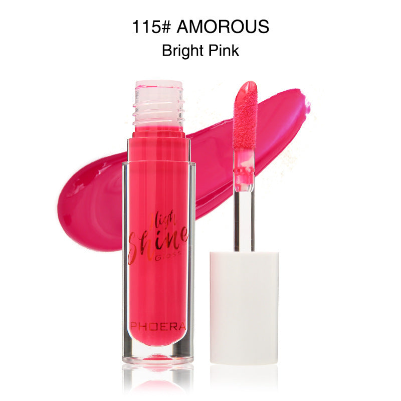 Bálsamo labial Crystal Jelly de PHOERA: brillo labial hidratante de larga duración