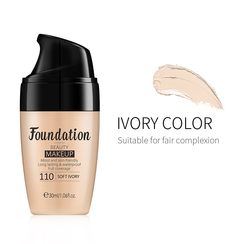 LAIKOU Hydrating Liquid Foundation – Natural Coverage Concealer for All Skin Tones