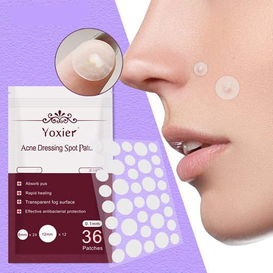 LuxuryGlow Invisible Acne Spot Patches – Blemish Treatment Stickers for Clear Skin