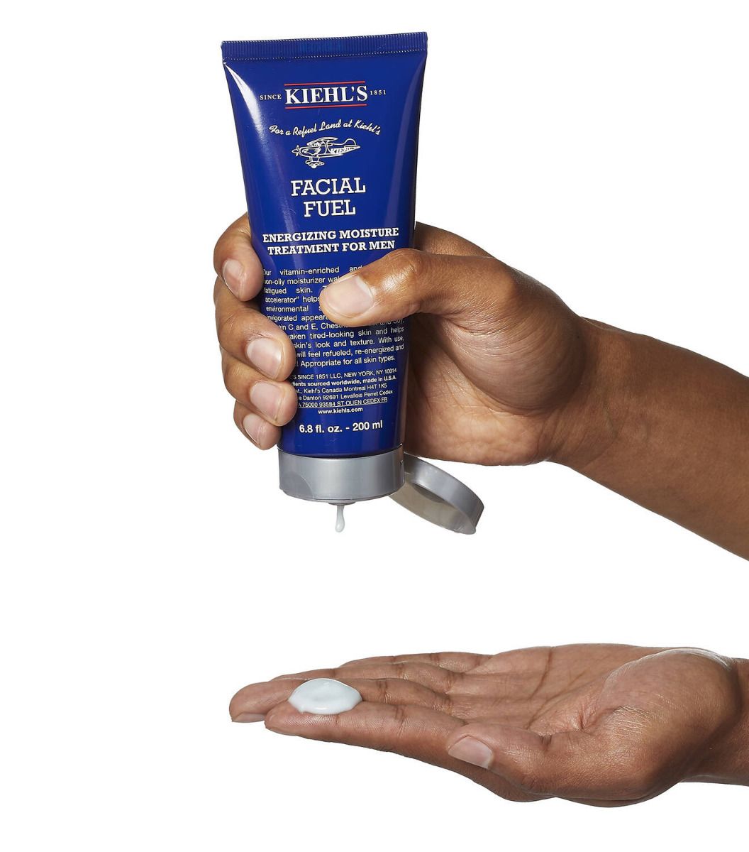 Facial Fuel Energizing Moisture Treatment for Men – Vitamin C & E Hydrating Face Cream with Chestnut Extract