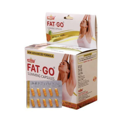 Jolly Fat-Go Slimming Capsule – Herbal Weight Management Support - LUXURY GLOW