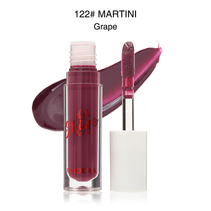 Bálsamo labial Crystal Jelly de PHOERA: brillo labial hidratante de larga duración