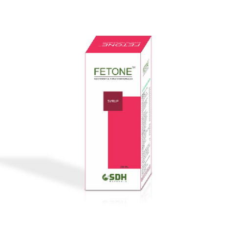 Shree Dhanwantri Fetone Syrup – Ayurvedic Women’s Tonic for Hormonal Balance (200ml)