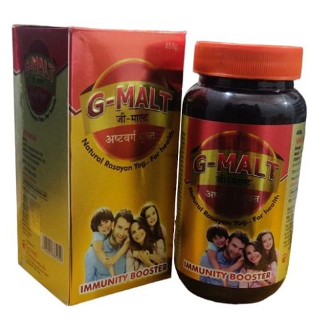 Growel Pharmaceuticals G-Malt Syrup with Ashtavarg – Herbal Family Health & Energy Tonic - LUXURY GLOW