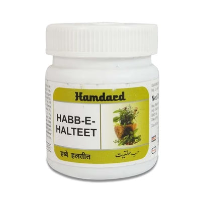 Hamdard Habb-E-Halteet – Natural Ayurvedic Digestive & Gas Relief Tablets (100 Count)