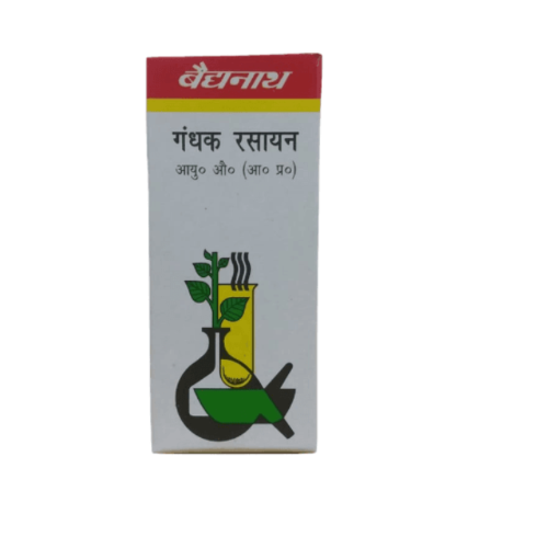 Baidyanath Gandhak Rasayan – Ayurvedic Medicine for Skin Disorders & Urinary Health