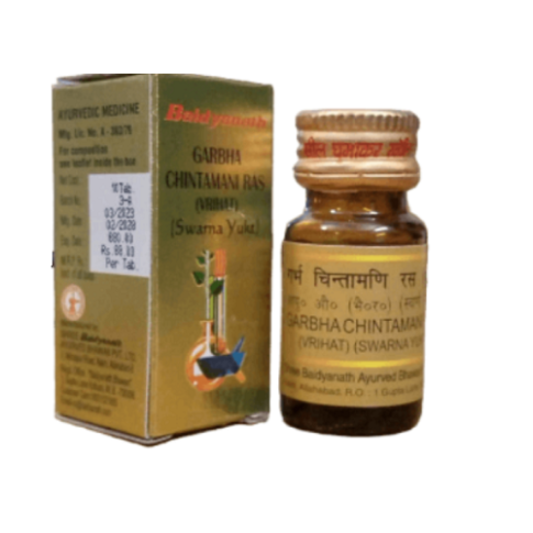 Baidyanath Garbha Chintamani Ras (Vrihat) for Pregnancy Support