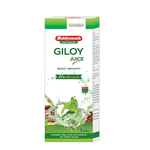 Baidyanath Giloy Juice 1L – Natural Immunity Booster, Detox & Blood Purifier