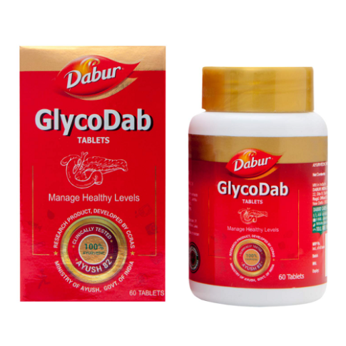 Dabur Glycodab Tablet for Blood Sugar & Metabolic Balance (60 Tablets)