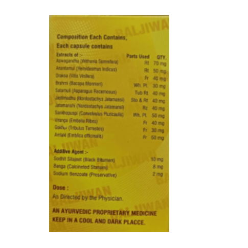 Baljiwan Good Health Capsules – Ayurvedic Energy & Vitality Support - LUXURY GLOW