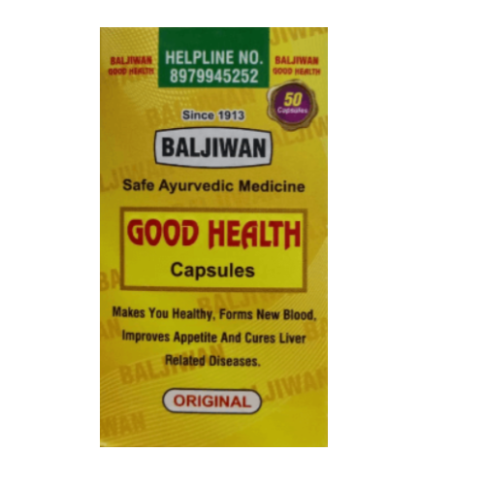 Baljiwan Good Health Capsules – Ayurvedic Energy & Vitality Support - LUXURY GLOW