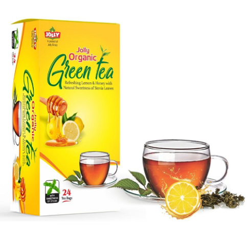 Jolly Organic Green Tea – Ayurvedic Antioxidant Tea for Daily Wellness