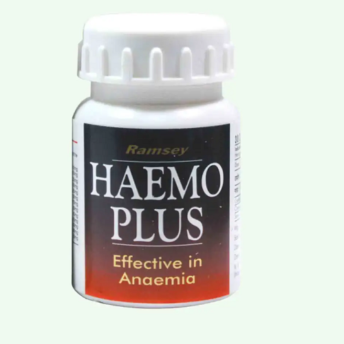 Ramsey Pharma Haemo Plus Capsules – Ayurvedic Iron & Hemoglobin Support Supplement