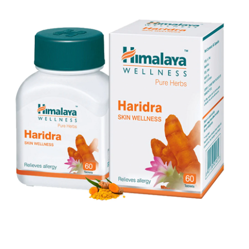 Himalaya Haridra Tablets – Ayurvedic Support for Immunity, Skin & Allergy Wellness