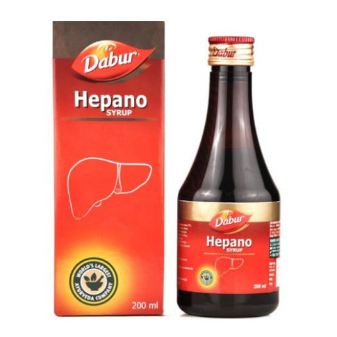 Dabur Hepano Syrup 200ml – Ayurvedic Liver Tonic for Detox & Digestion