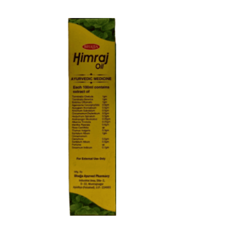 Bhajja Himraj Oil 50ml – Ayurvedic Hair Growth & Scalp Care Oil - LUXURY GLOW