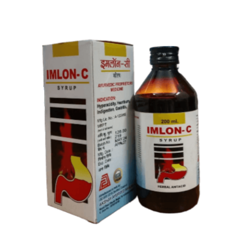 Akshay Ayurved Bhawan Imlon-C Syrup for Acidity, Gas & Digestion – 200 ml