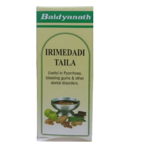 Baidyanath Irimedadi Tel for Bad Breath, Pyorrhoea & Toothache – Ayurvedic Dental Oil 50ml