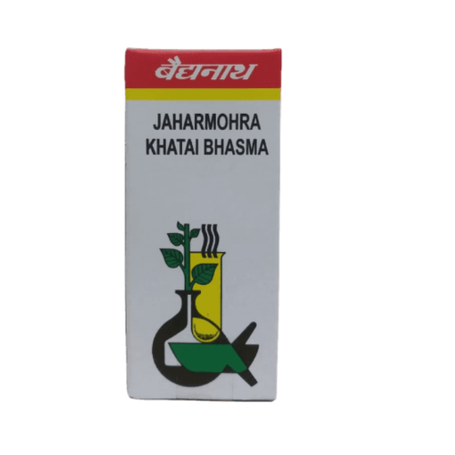 Baidyanath Jaharmohra Khatai Bhasma for Acidity, Burning & Pitta Balance – Ayurvedic Medicine