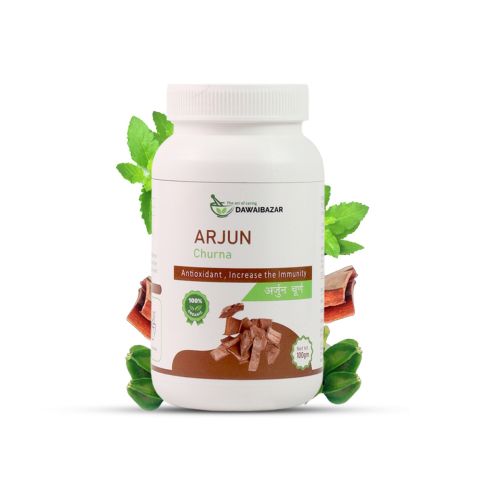 Dawaibazar Arjun Churna 100g – Organic Arjun Bark Herbal Powder - LUXURY GLOW