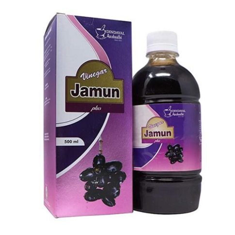 Dindayal Jamun Plus Vinegar – Raw Unfiltered Herbal Vinegar for Metabolism & Wellness