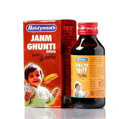 Baidyanath Janm Ghunti for Babies – Constipation, Gas, Vomiting & Digestion Relief