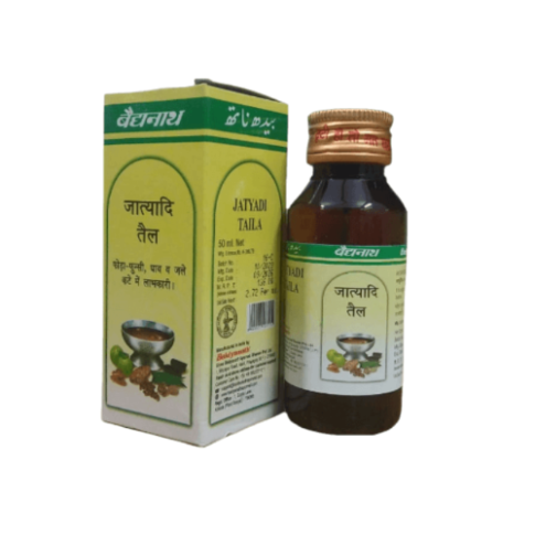 Baidyanath Jatyadi Tel 50ml for Wound Healing, Burns & Skin Infections – Ayurvedic Antiseptic Oil