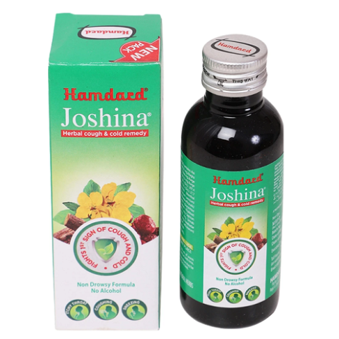 Hamdard Joshina Syrup for Cough, Cold & Sore Throat Relief