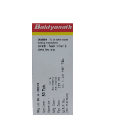 Baidyanath Jwarankush Ras Tablets – Ayurvedic Medicine for Fever, Cold & Weakness Relief