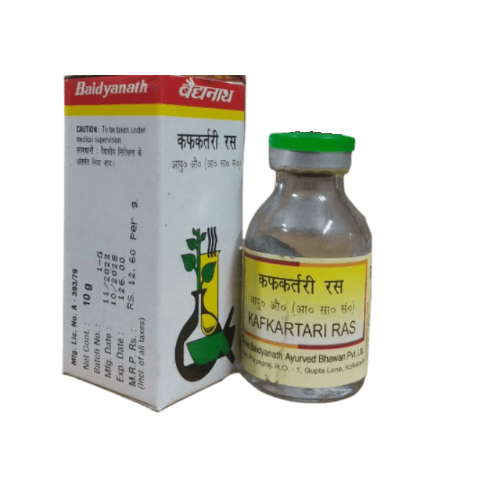 Baidyanath Kafkartari Ras – Ayurvedic Relief for Cough, Asthma & Digestive Comfort