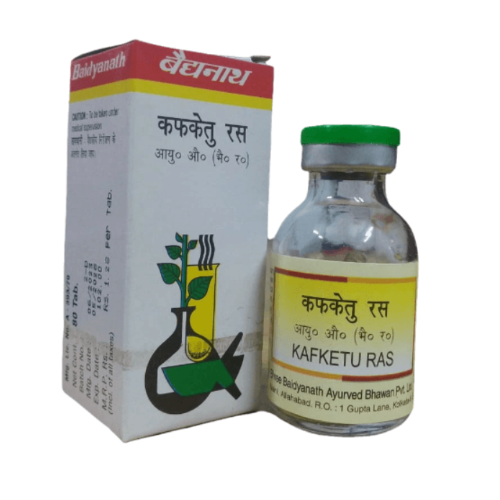 Baidyanath Kafketu Ras – Ayurvedic Relief for Cough, Cold & Respiratory Comfort