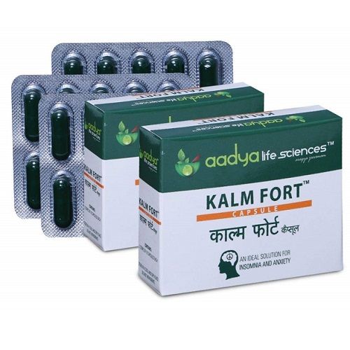 Aadya Kalm Fort – Ayurvedic Support for Calmness, Relaxation & Better Sleep