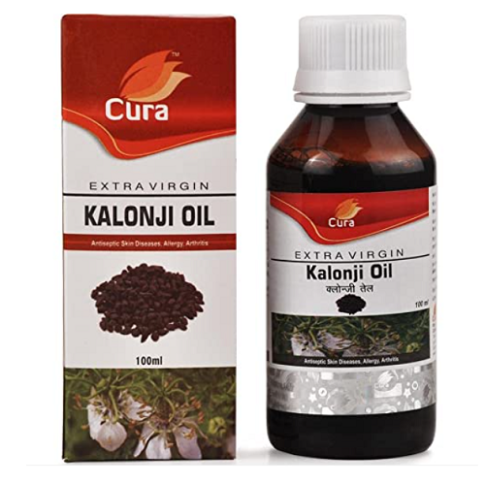 Cura Kalonji Oil – Ayurvedic Skin Care, Anti-Aging & Wellness Support (100 ml)