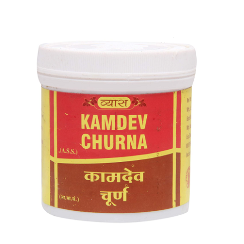 Vyas Kamdev Churna Ayurvedic Vitality & Stamina Support Powder for Men - LUXURY GLOW
