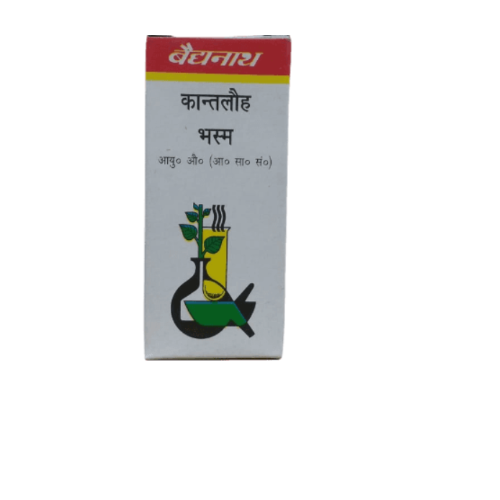 Baidyanath Kant Lauh Bhasma – Ayurvedic Iron Support for Strength, Immunity & Wellness (2.5g)