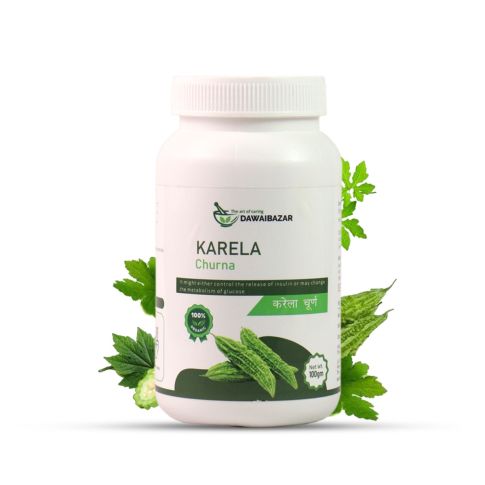 Dawaibazar Karela Churna 100g – Natural Bitter Gourd Herbal Powder - LUXURY GLOW