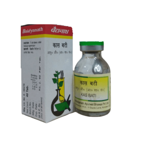 Baidyanath Kas Bati – Ayurvedic Tablets for Cough, Throat Relief & Respiratory Support