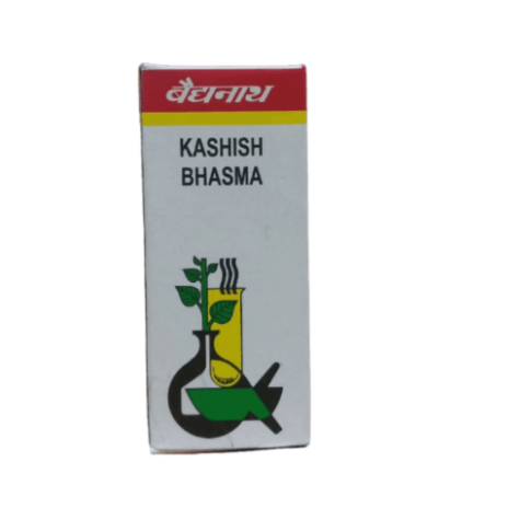Baidyanath Kashish Bhasma 10g – Ayurvedic Iron Supplement for Anemia & Liver Health