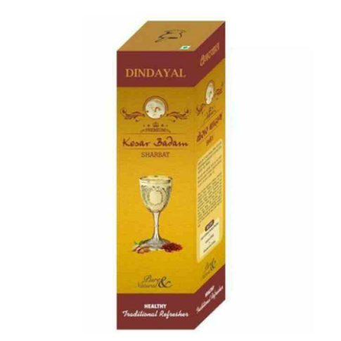 Dindayal Kesar Badam Sharbat – Ayurvedic Energy, Brain & Vitality Tonic