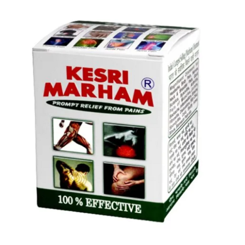 Kesri Marham – Ayurvedic Ointment for Headache, Joint & Muscle Pain Relief