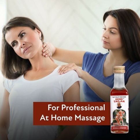 B.C. Hasaram & Sons Kesri Tailam 100ml – Ayurvedic Herbal Massage Oil - LUXURY GLOW