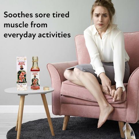 B.C. Hasaram & Sons Kesri Tailam 100ml – Ayurvedic Herbal Massage Oil - LUXURY GLOW